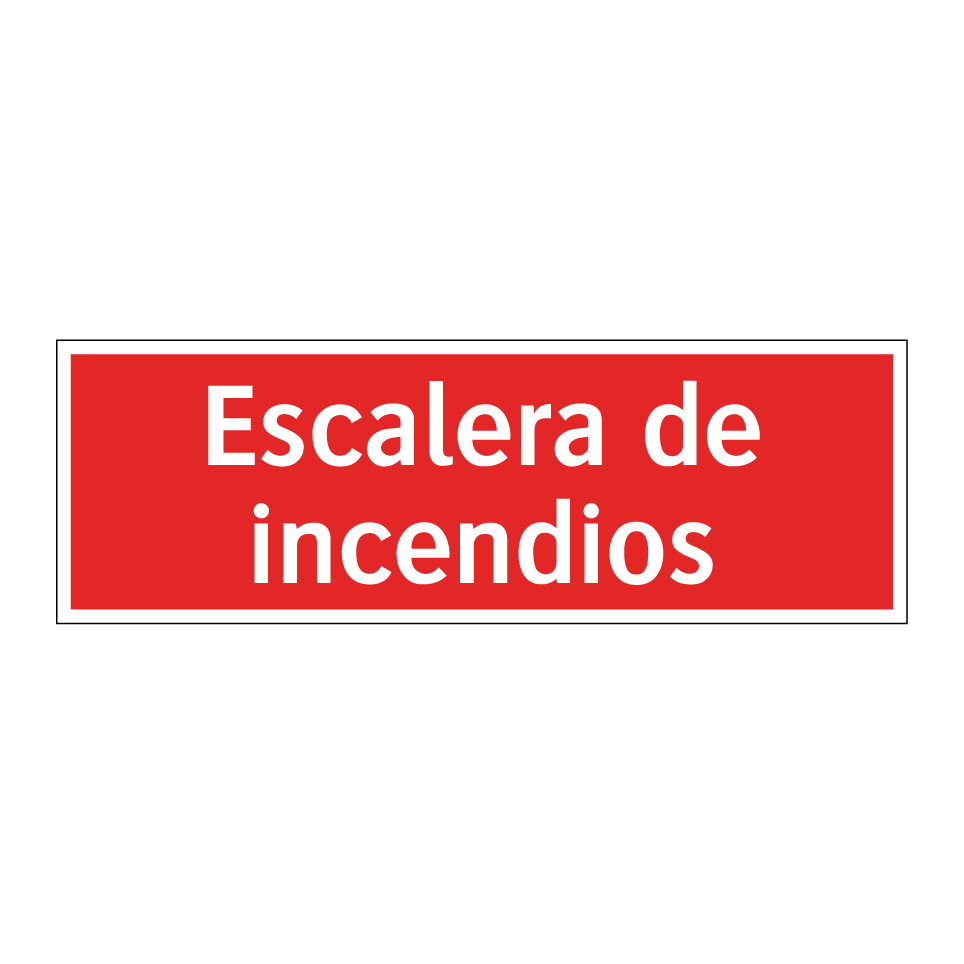 Escalera de incendios