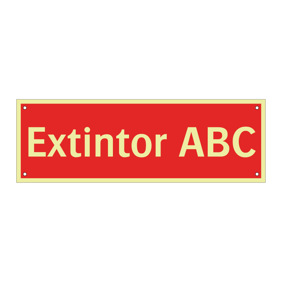 Extintor ABC