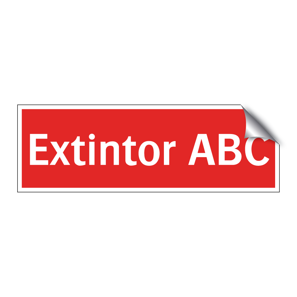 Extintor ABC
