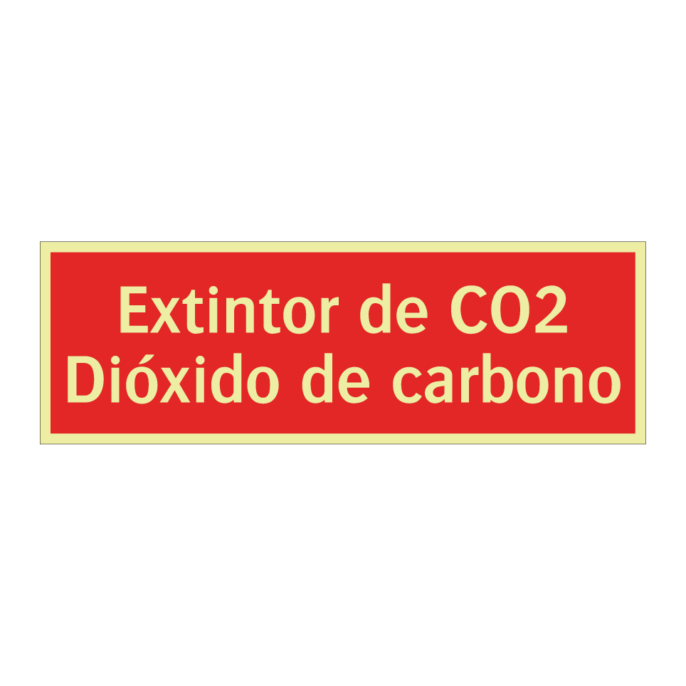 Extintor de CO2 Dióxido de carbono
