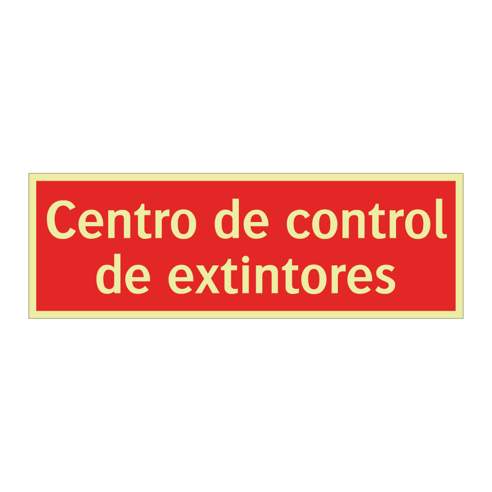 Centro de control de extintores