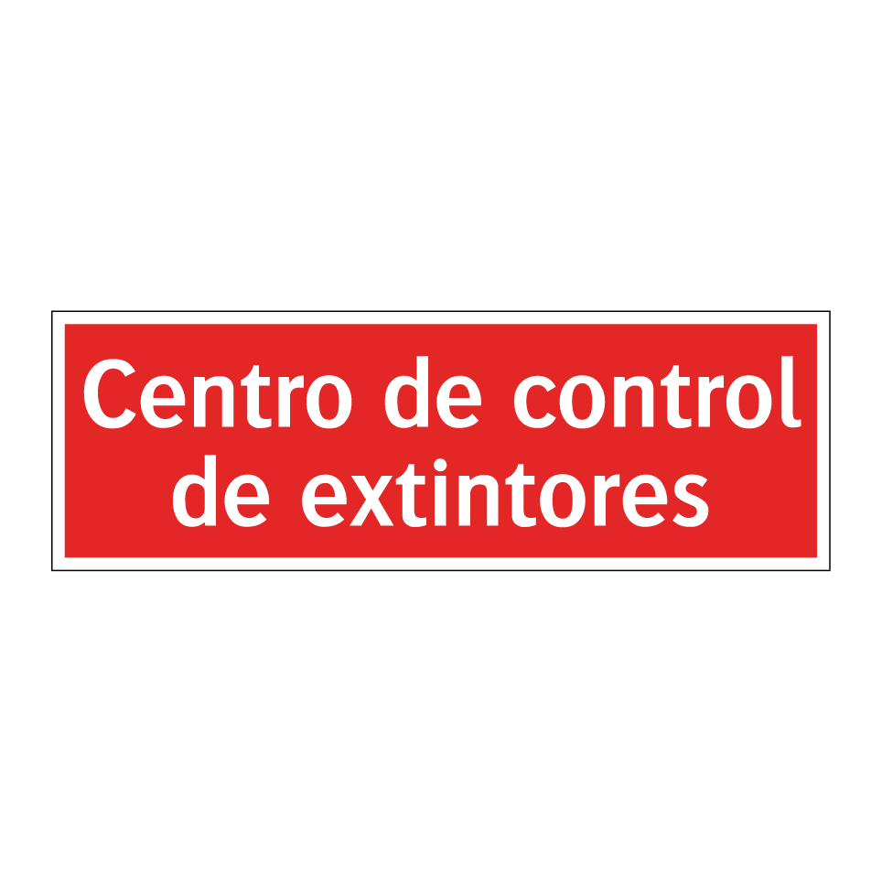 Centro de control de extintores