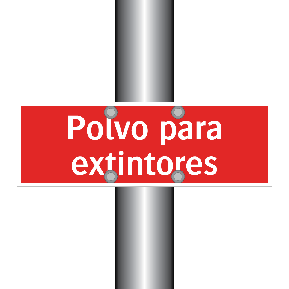 Polvo para extintores