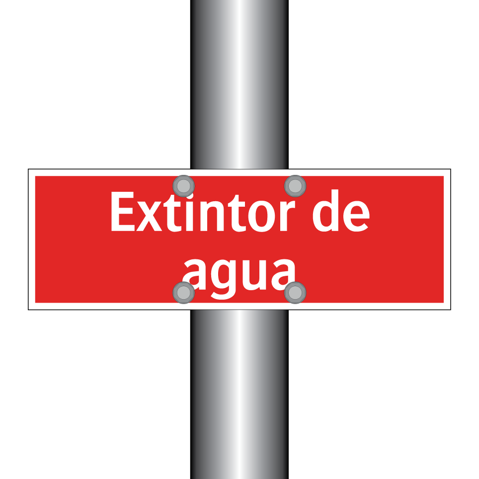 Extintor de agua