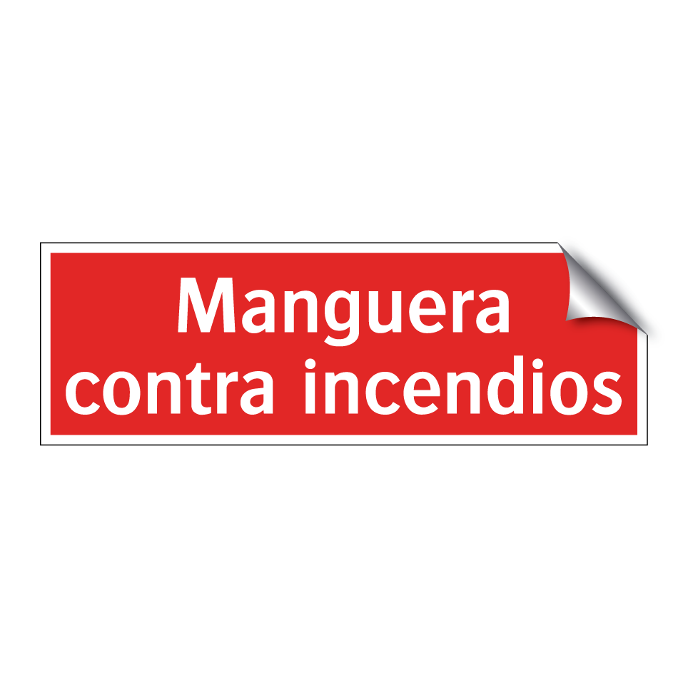 Manguera contra incendios