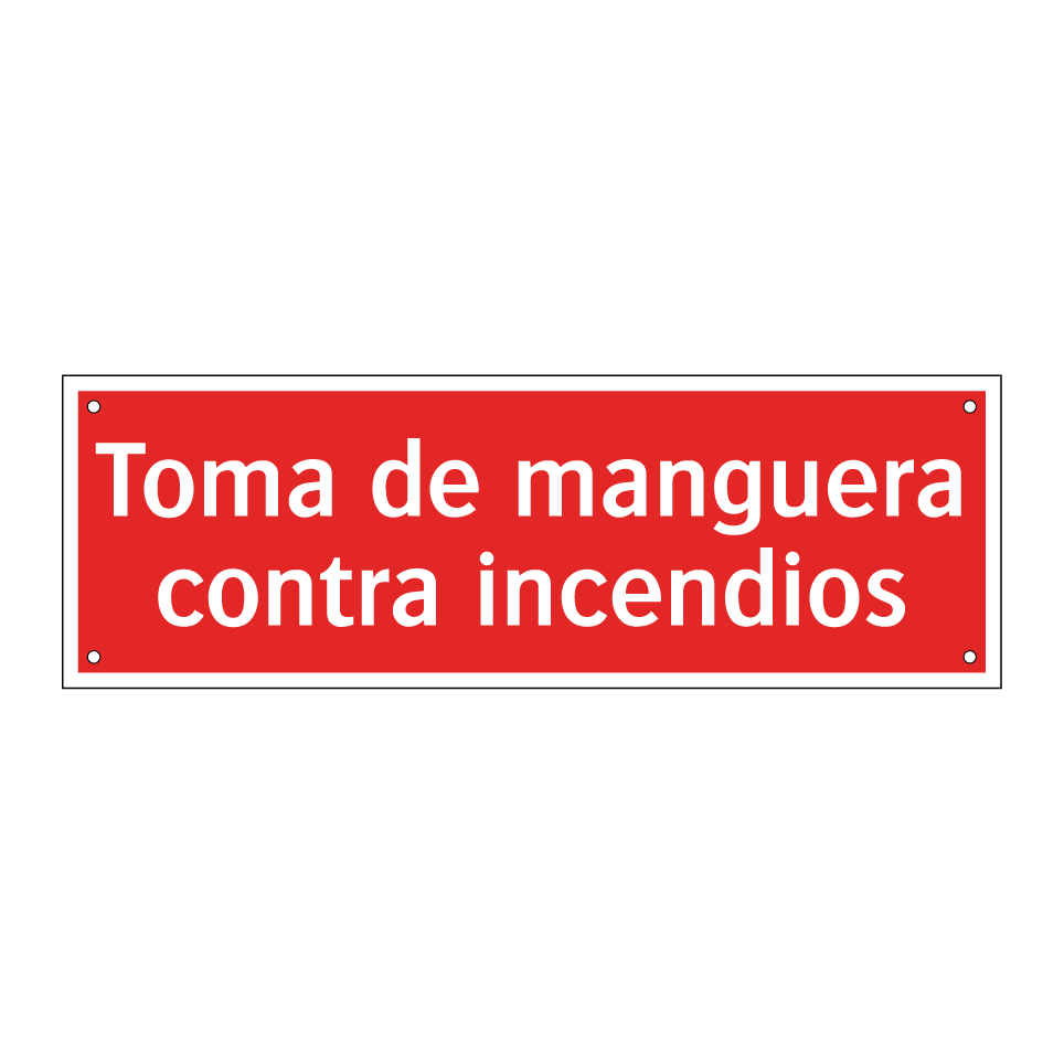 Toma de manguera contra incendios