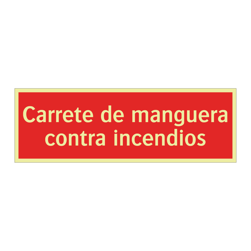 Carrete de manguera contra incendios