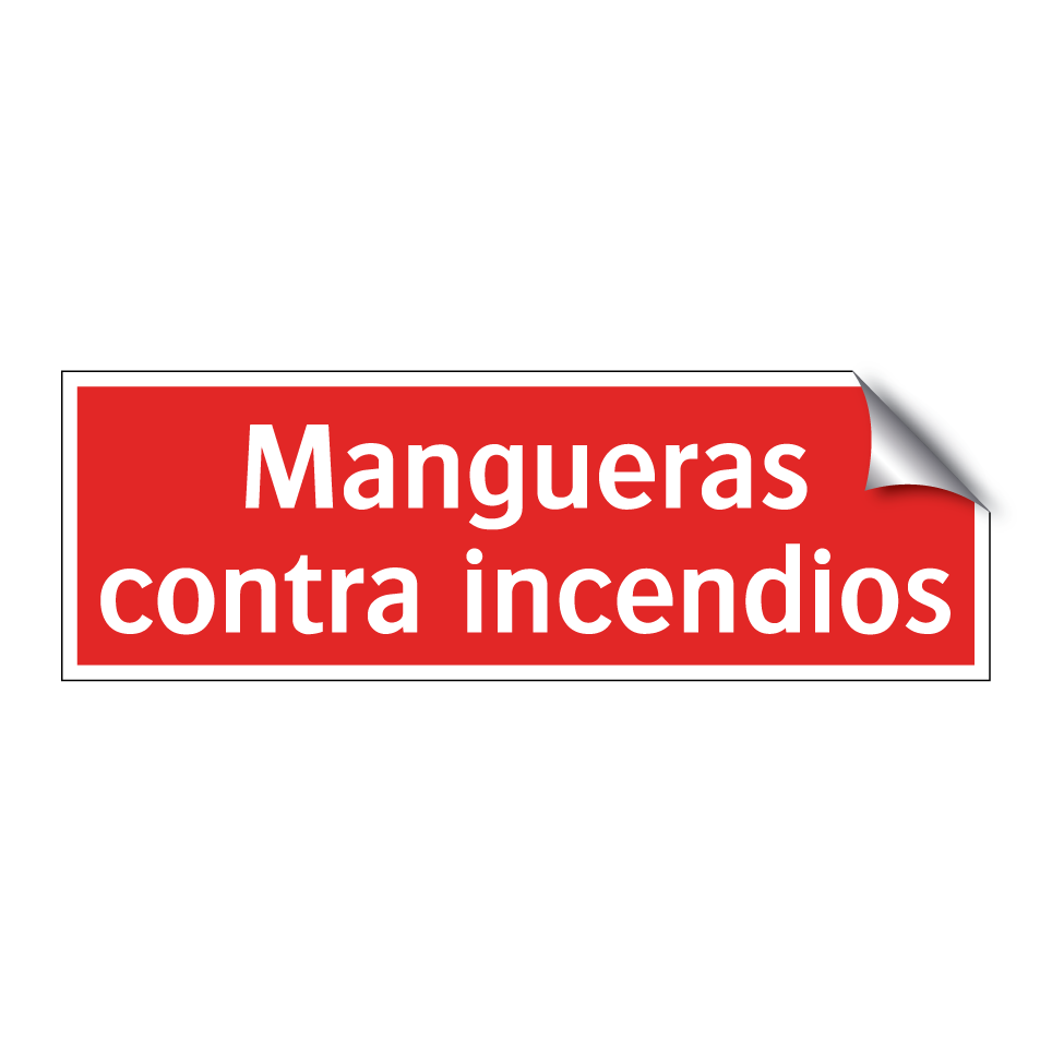 Mangueras contra incendios