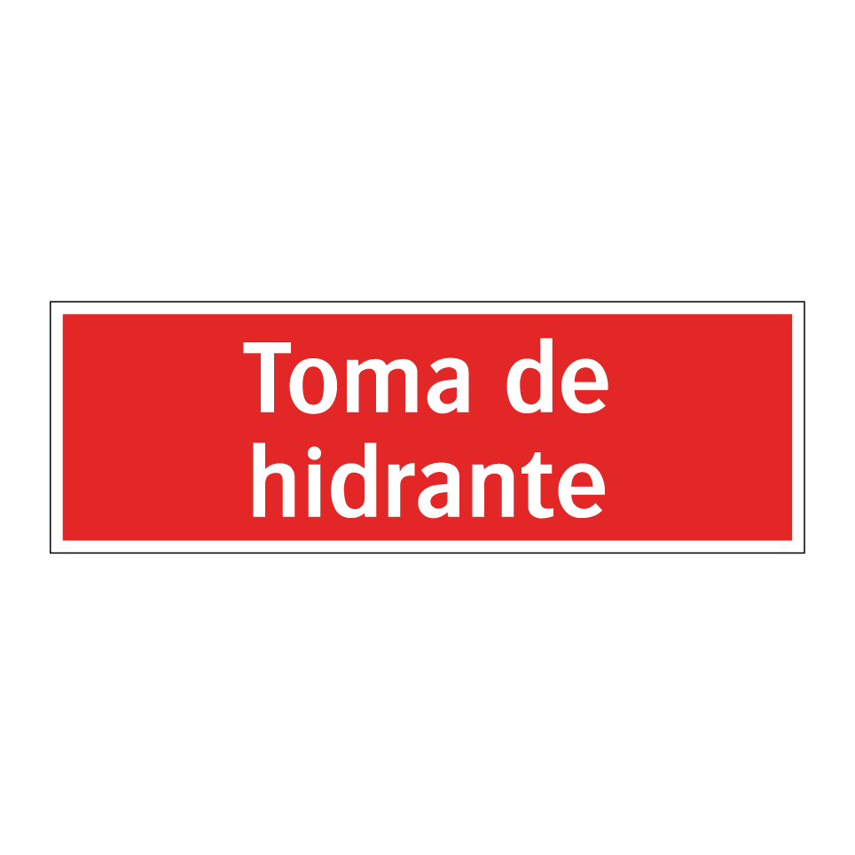 Toma de hidrante