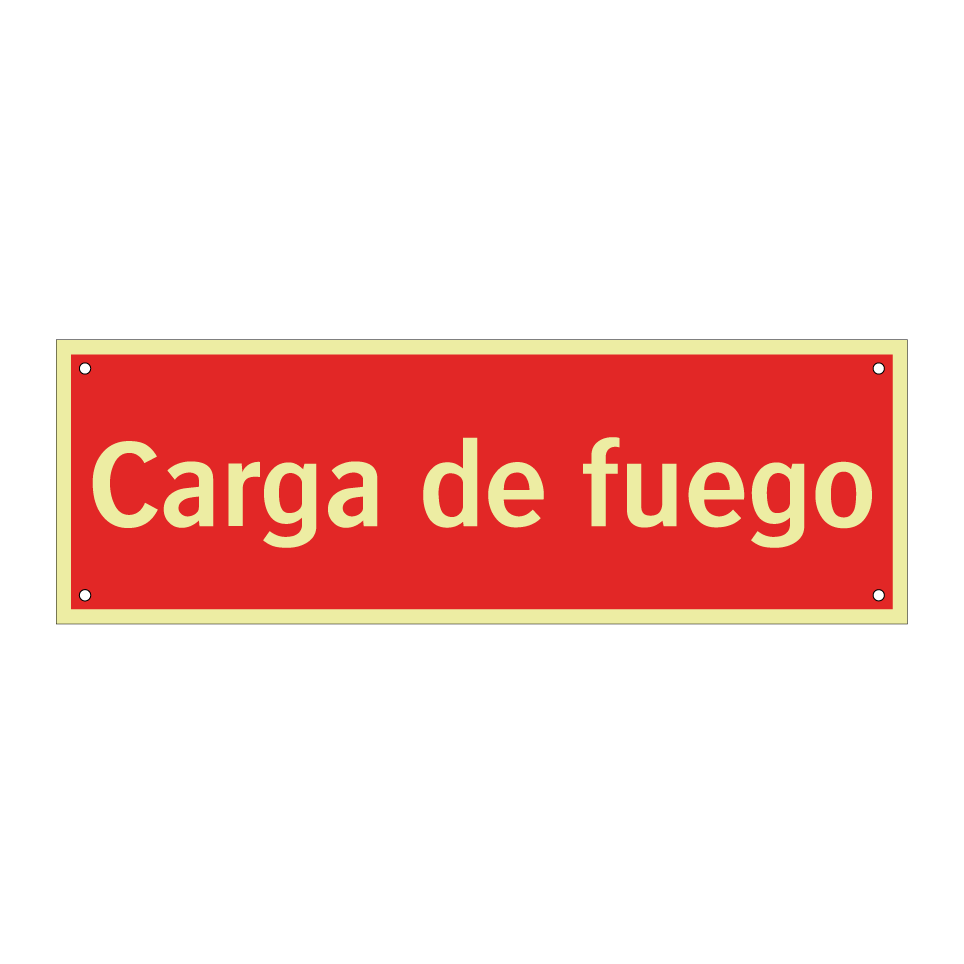 Carga de fuego