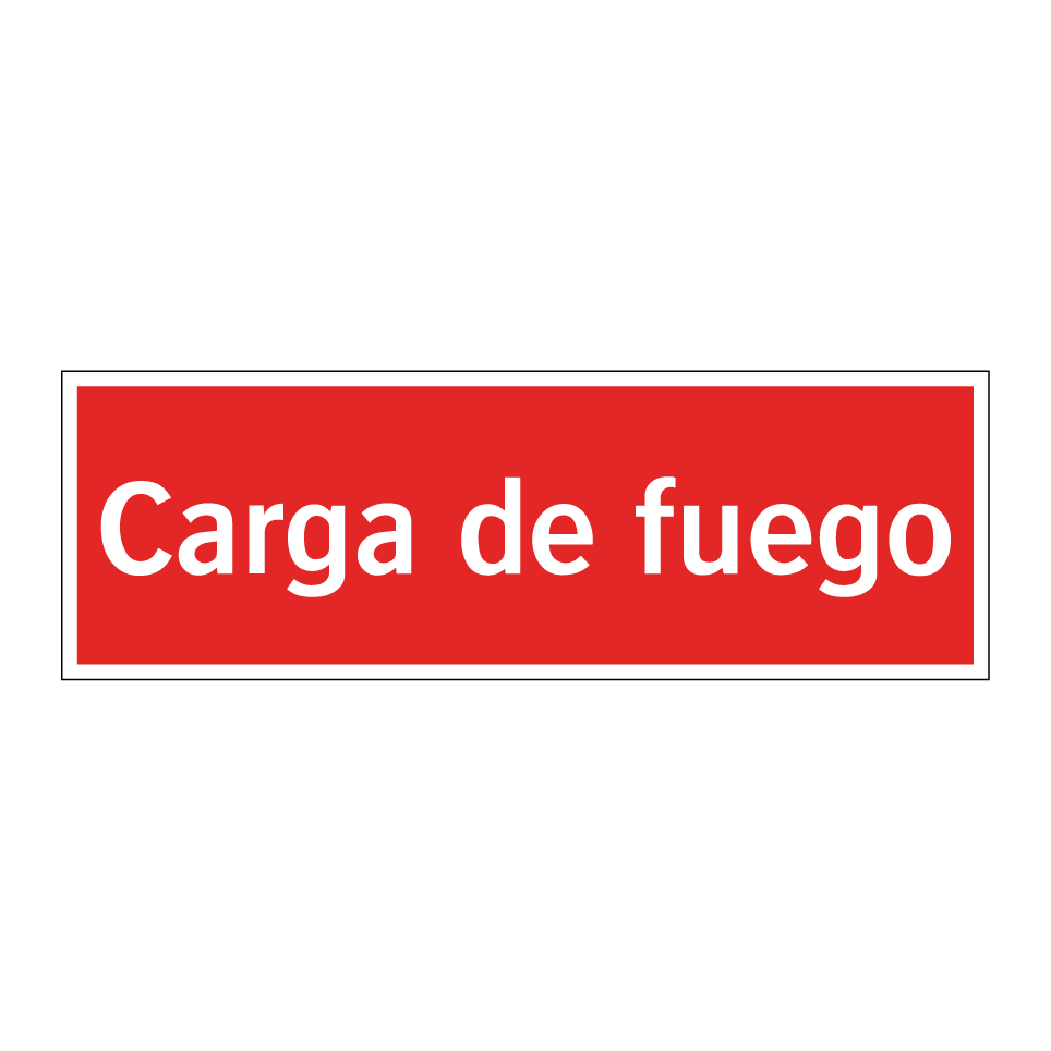 Carga de fuego