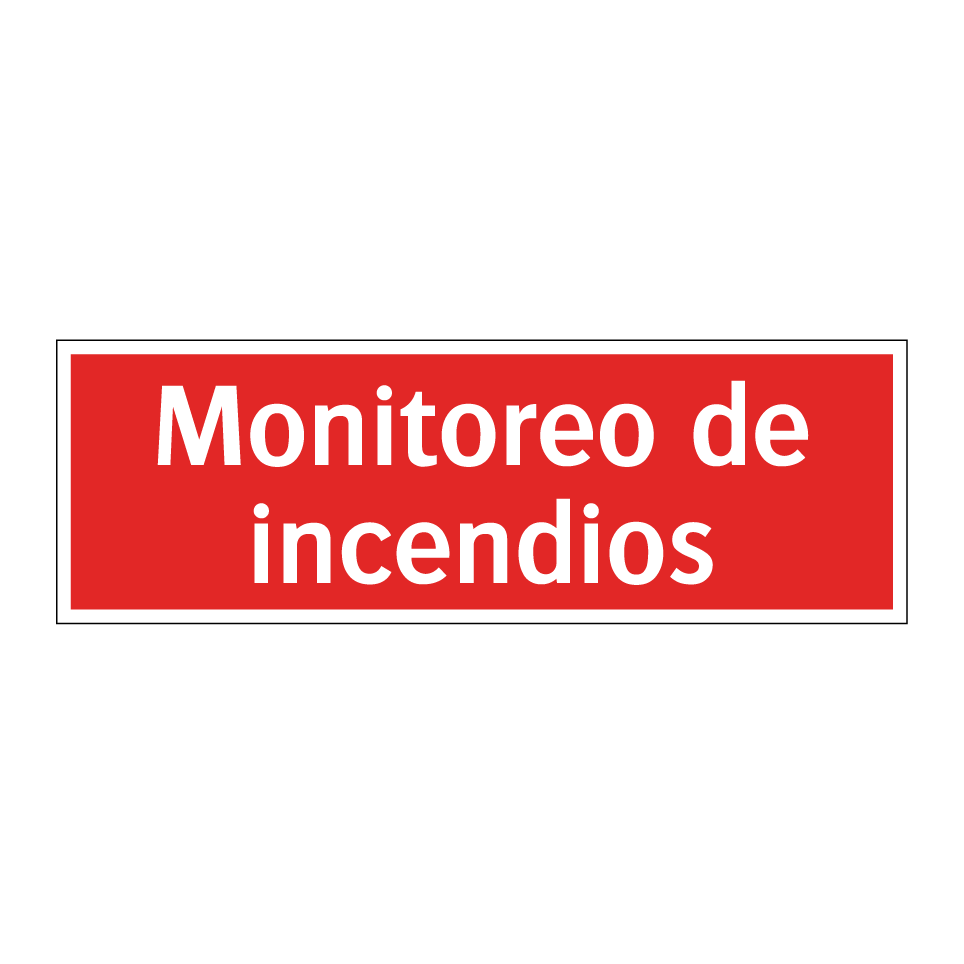 Monitoreo de incendios