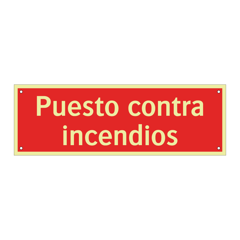 Puesto contra incendios