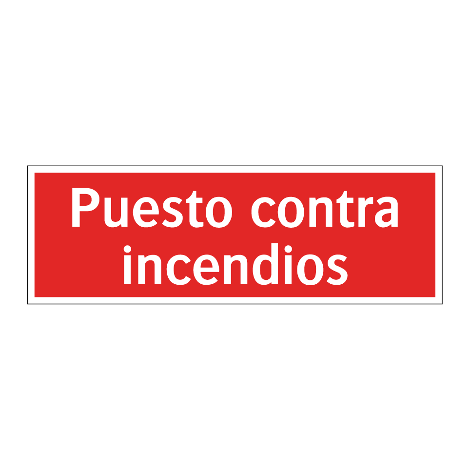 Puesto contra incendios