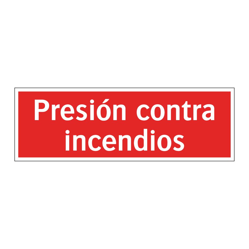 Presión contra incendios