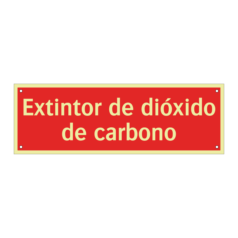 Extintor de dióxido de carbono