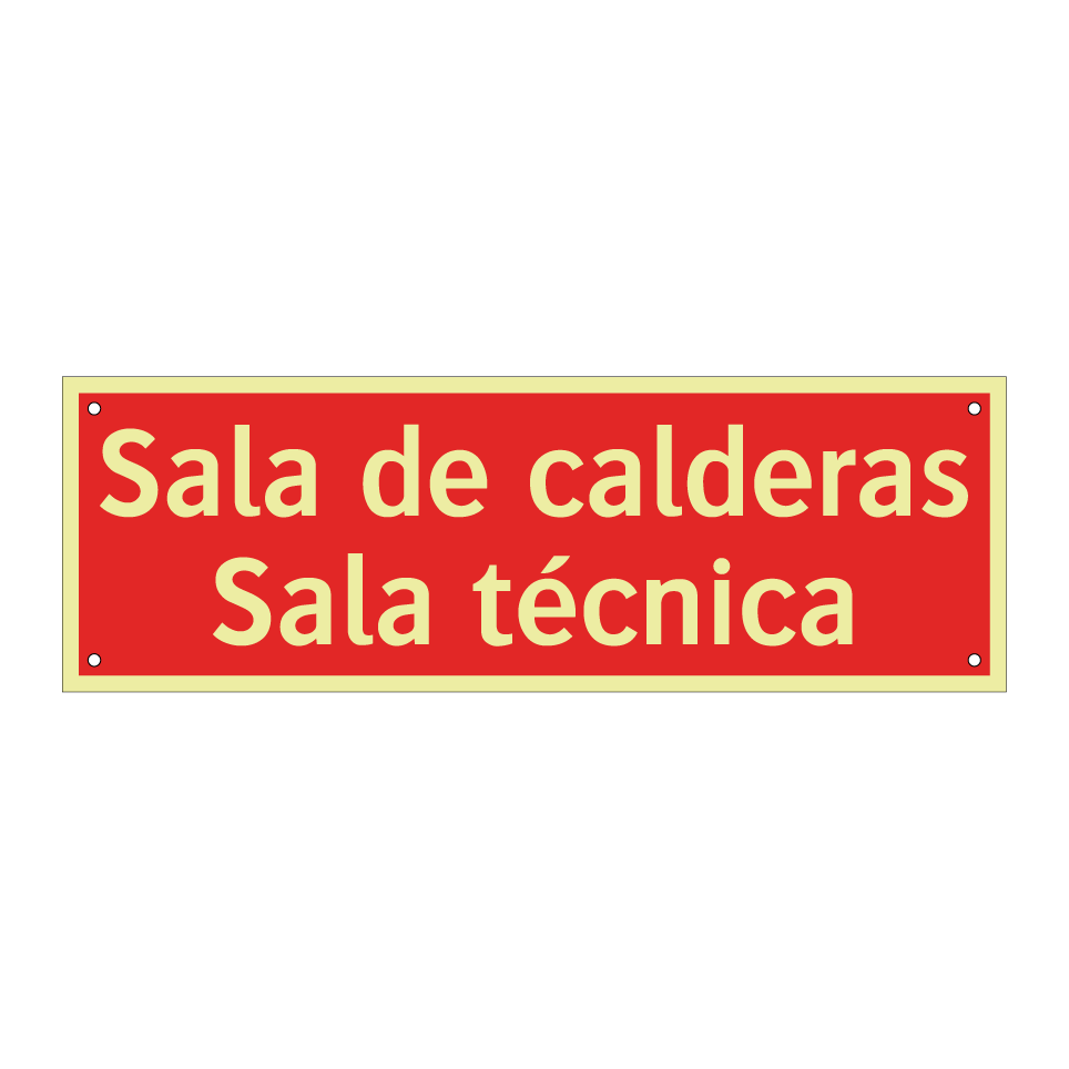 Sala de calderas Sala técnica