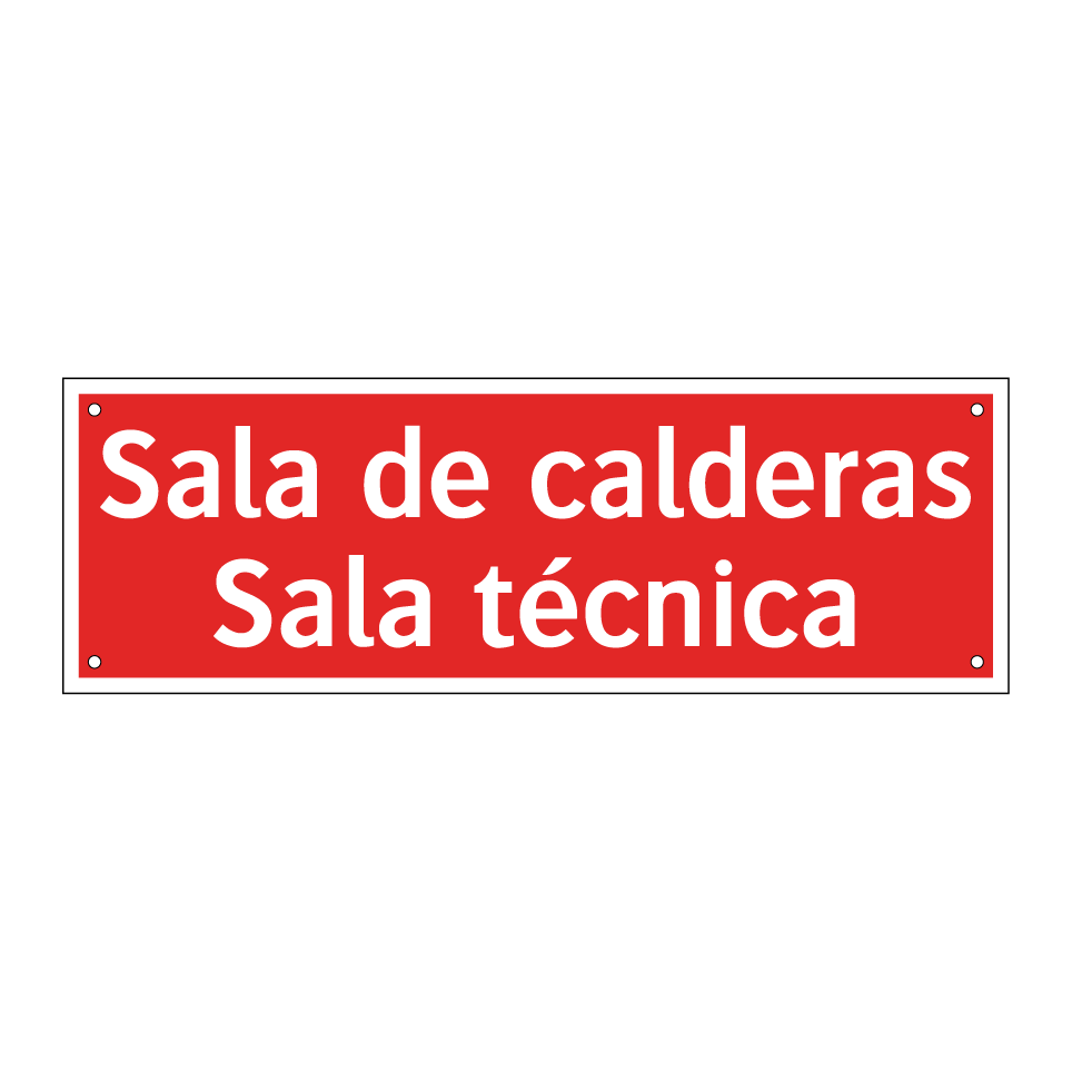 Sala de calderas Sala técnica
