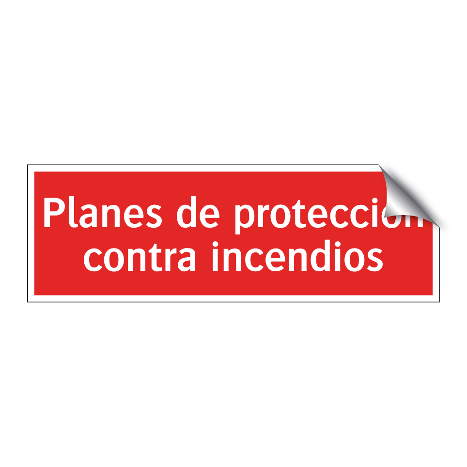 Planes de protección contra incendios