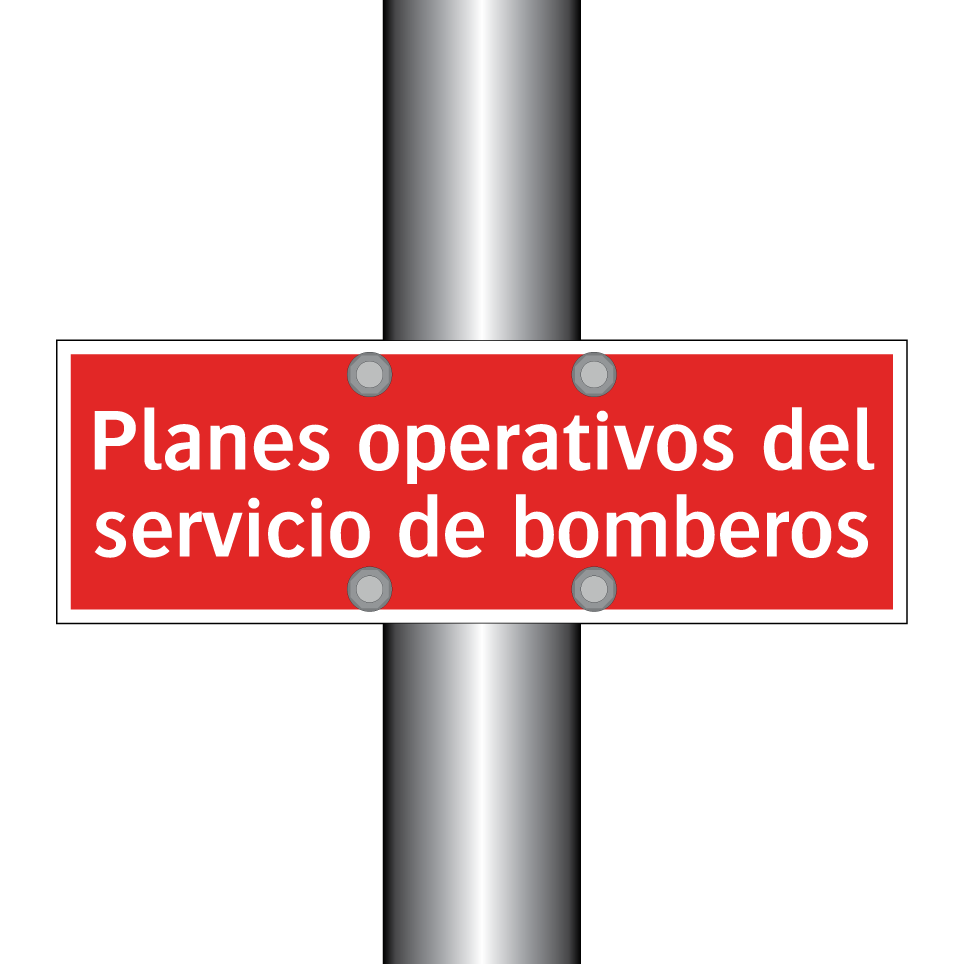 Planes operativos del servicio de bomberos