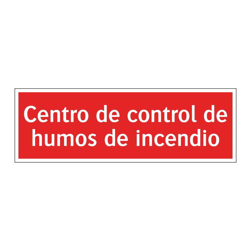Centro de control de humos de incendio