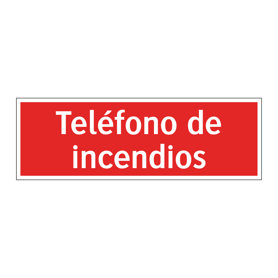 Teléfono de incendios