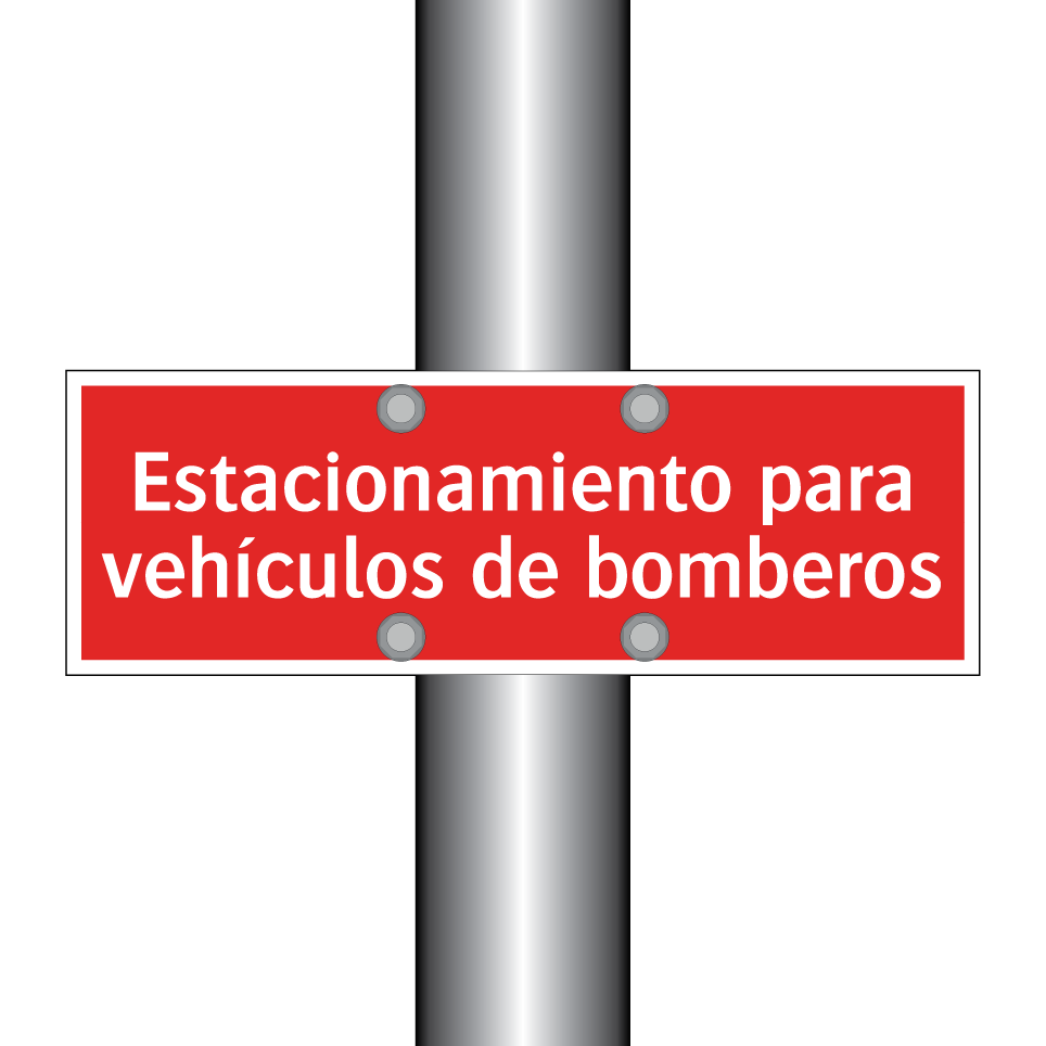Estacionamiento para vehículos de bomberos