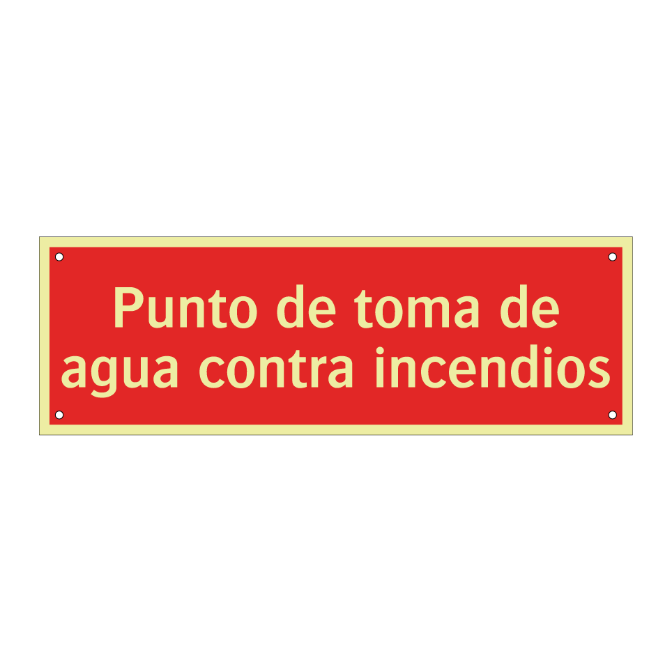 Punto de toma de agua contra incendios