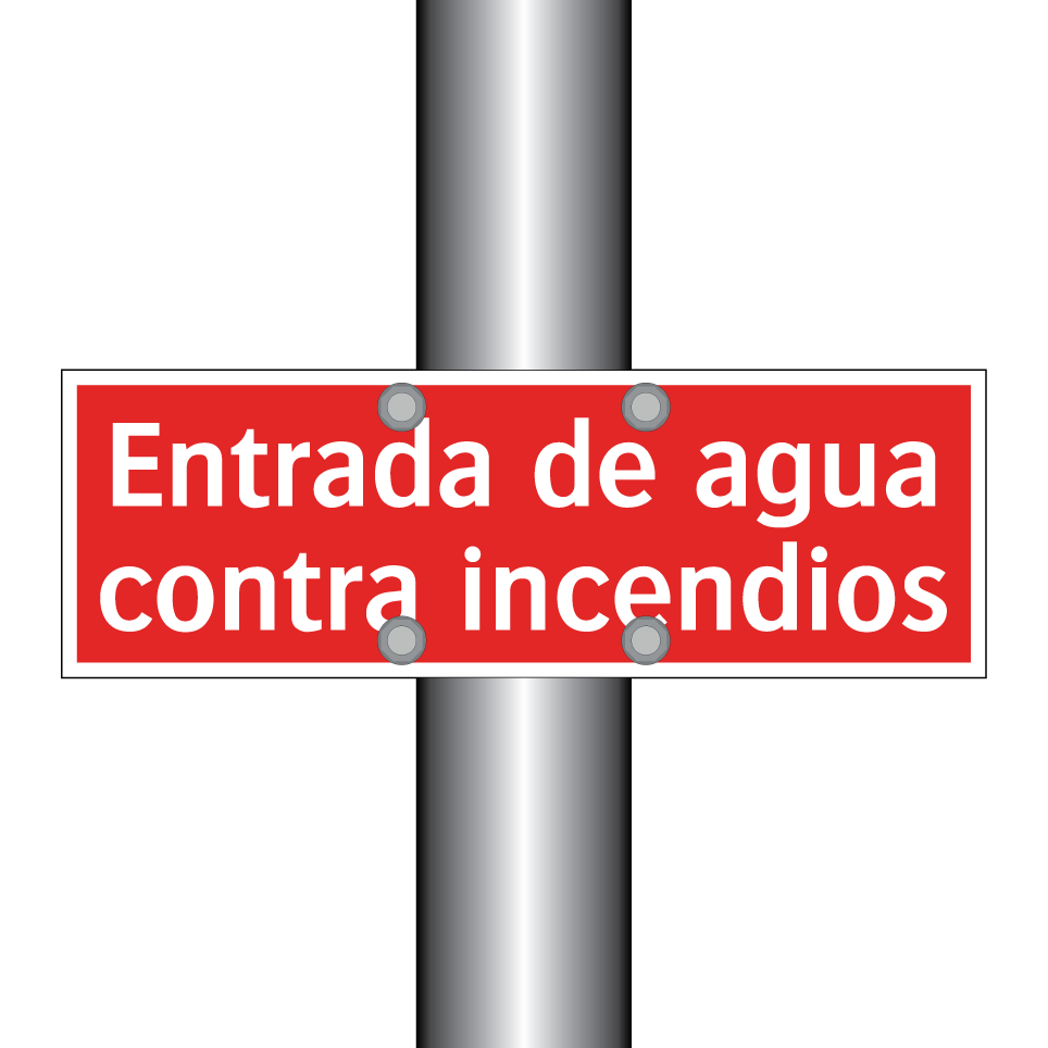 Entrada de agua contra incendios
