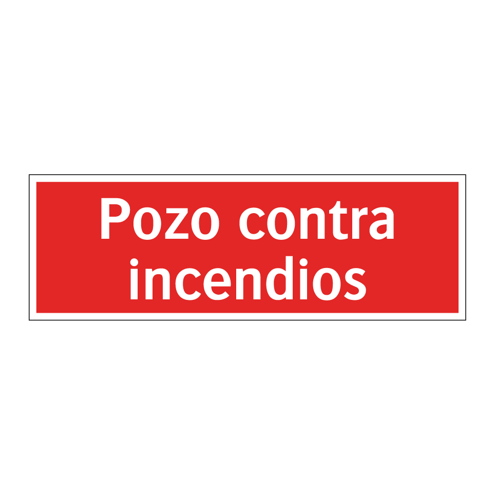 Pozo contra incendios