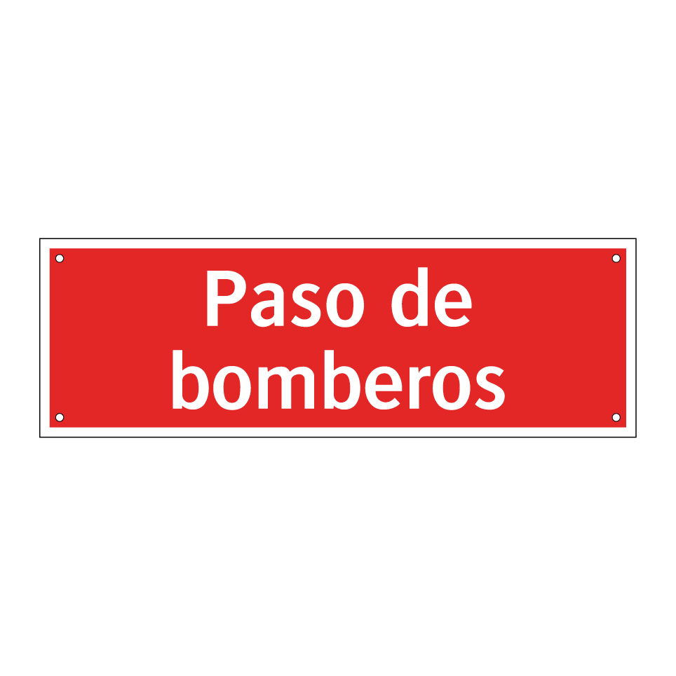 Paso de bomberos