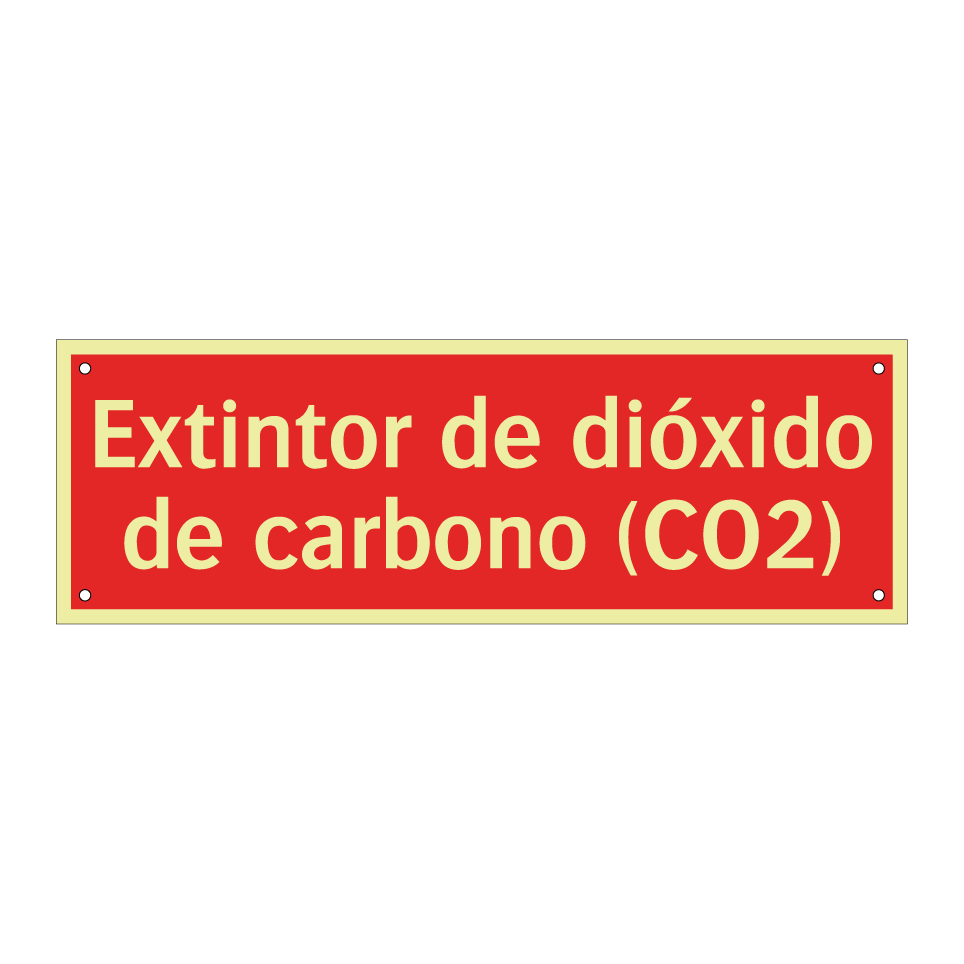 Extintor de dióxido de carbono (CO2)
