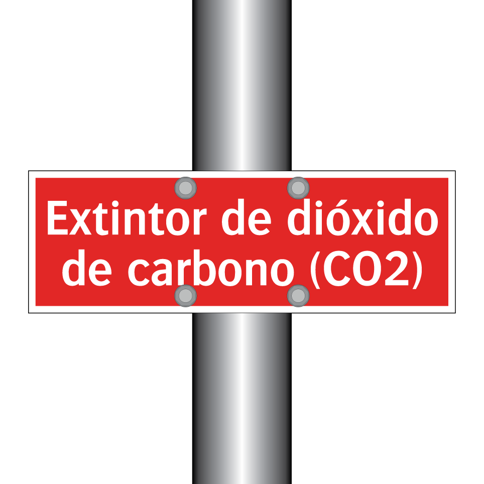 Extintor de dióxido de carbono (CO2)