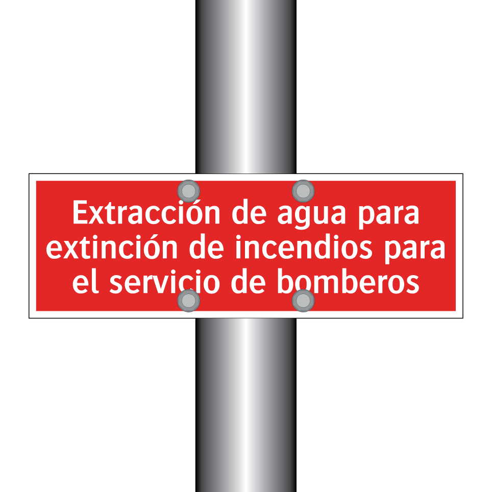 Extracción de agua para extinción de incendios para el servicio de bomberos