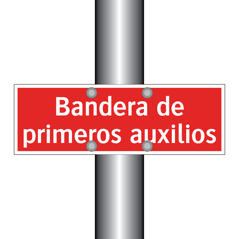 Bandera de primeros auxilios