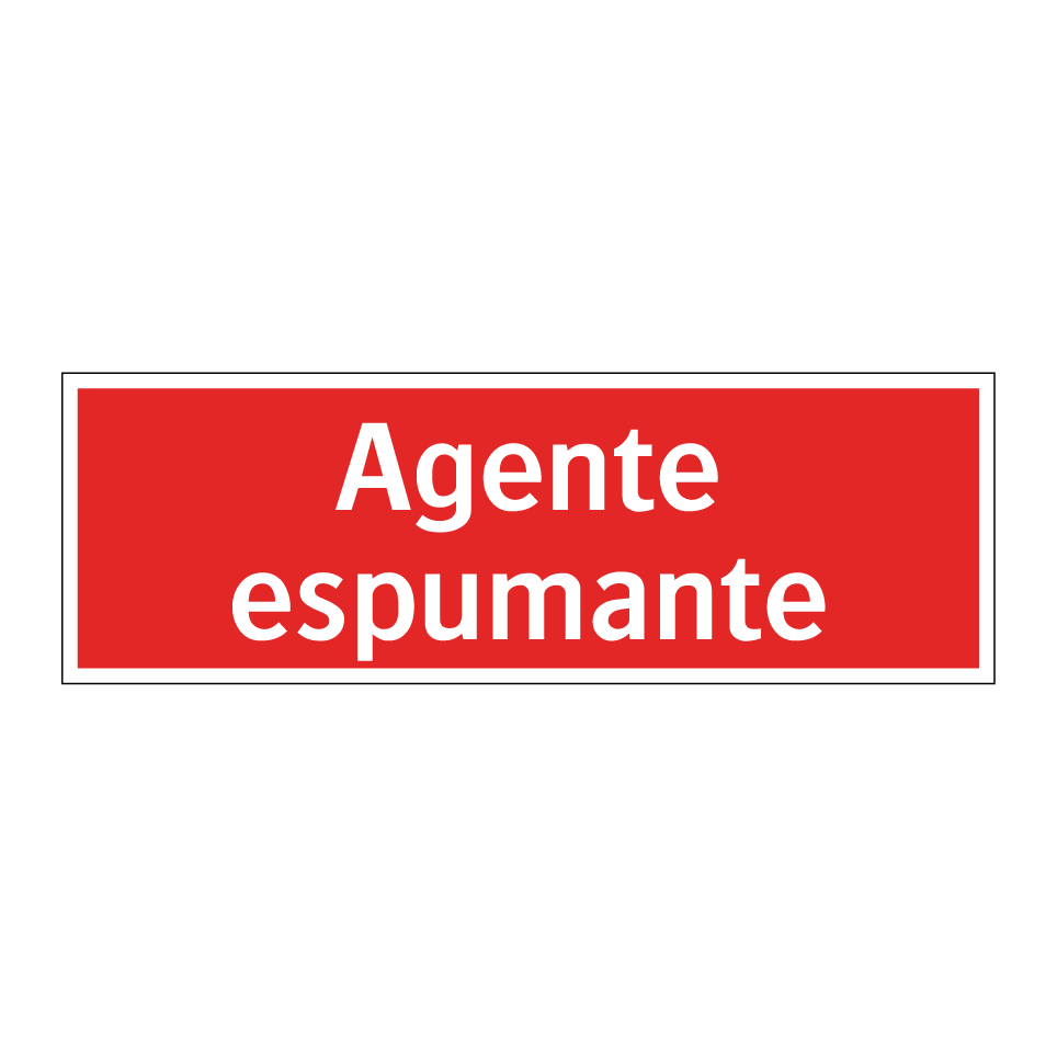 Agente espumante