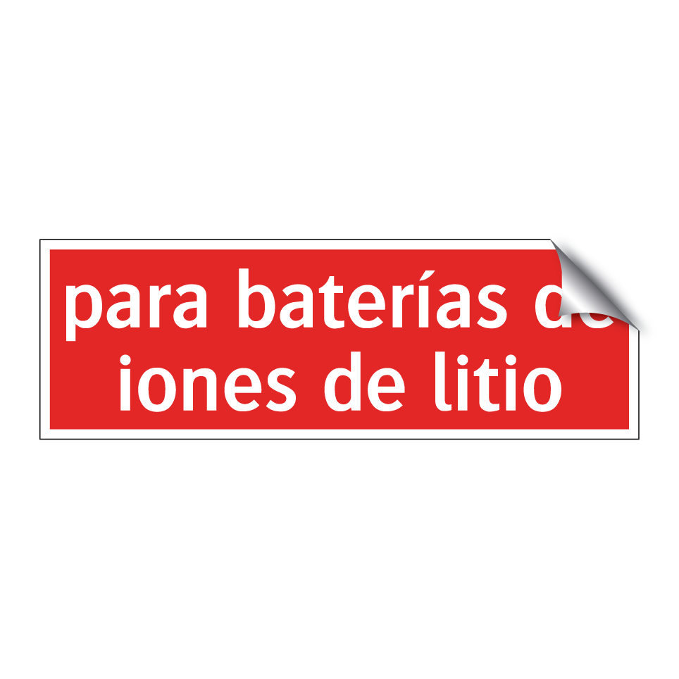 para baterías de iones de litio