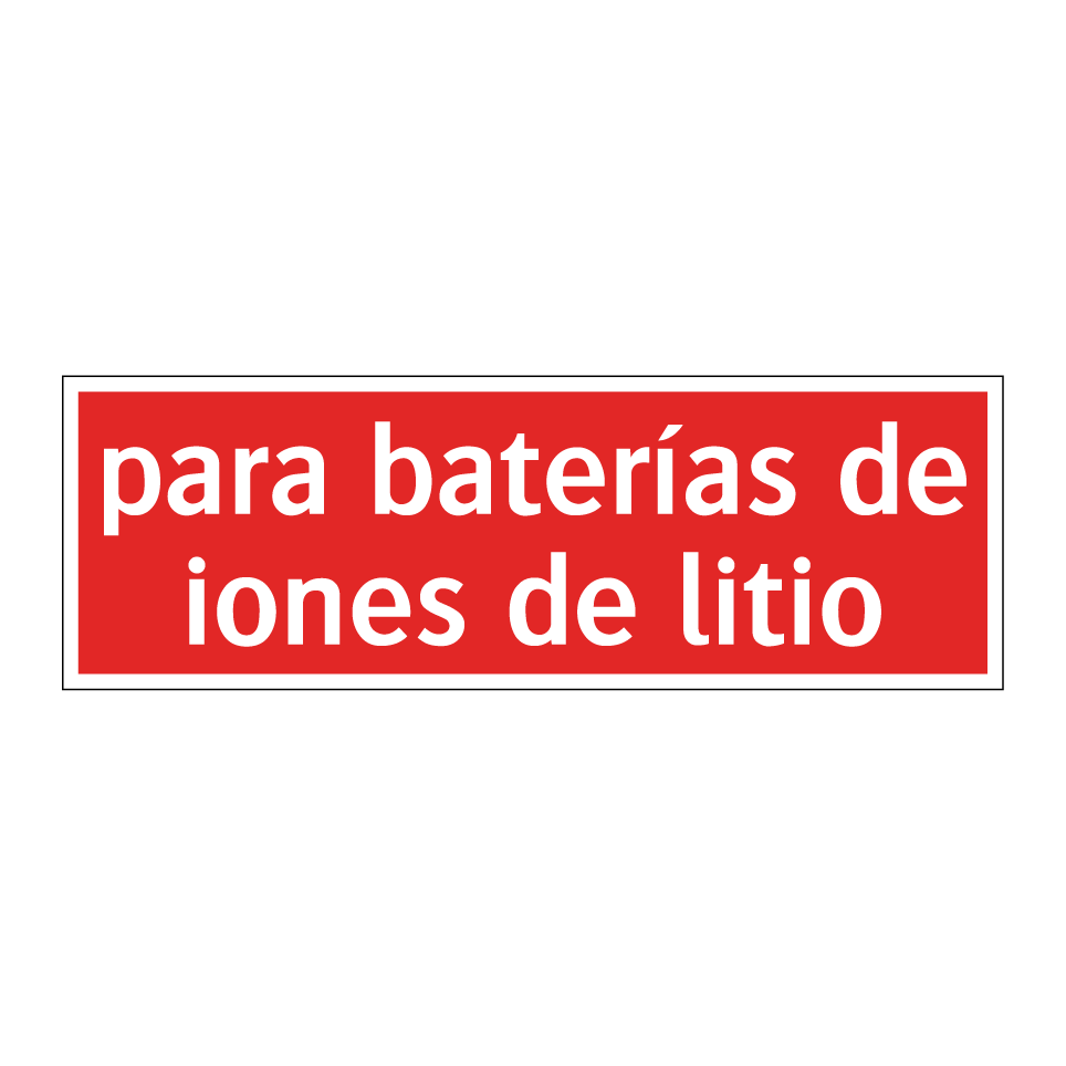 para baterías de iones de litio