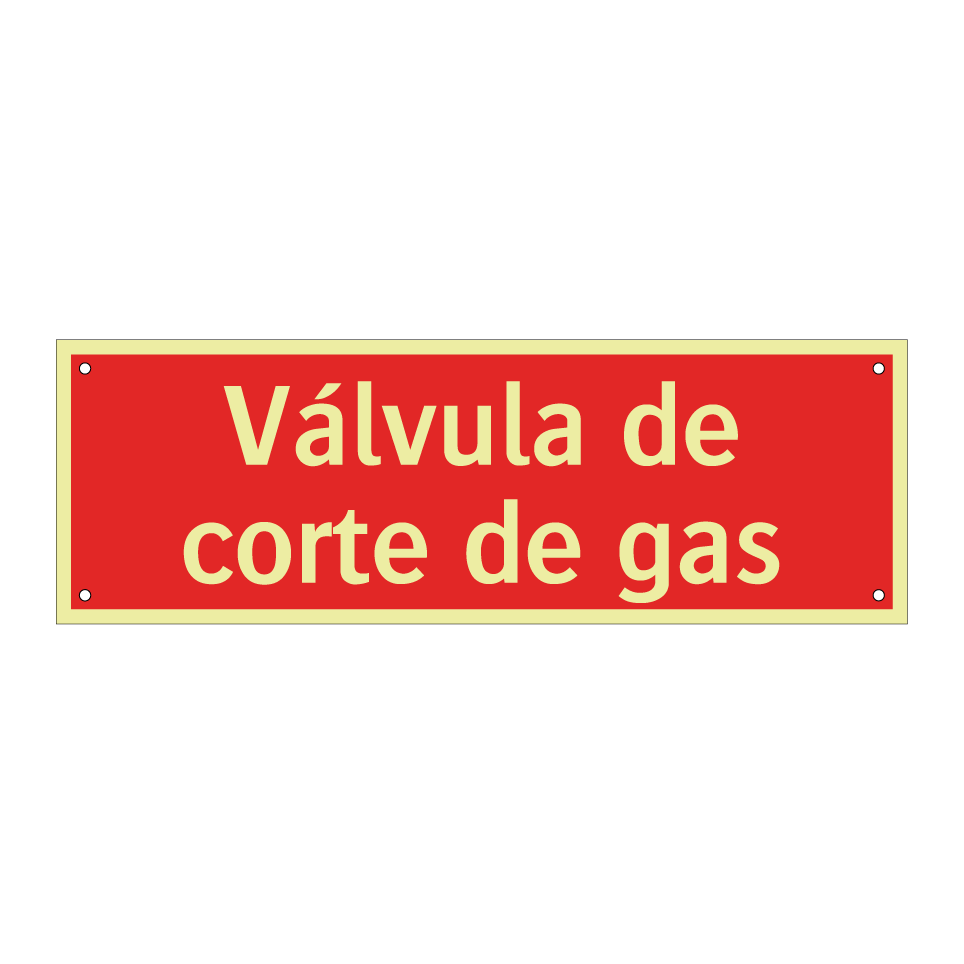 Válvula de corte de gas