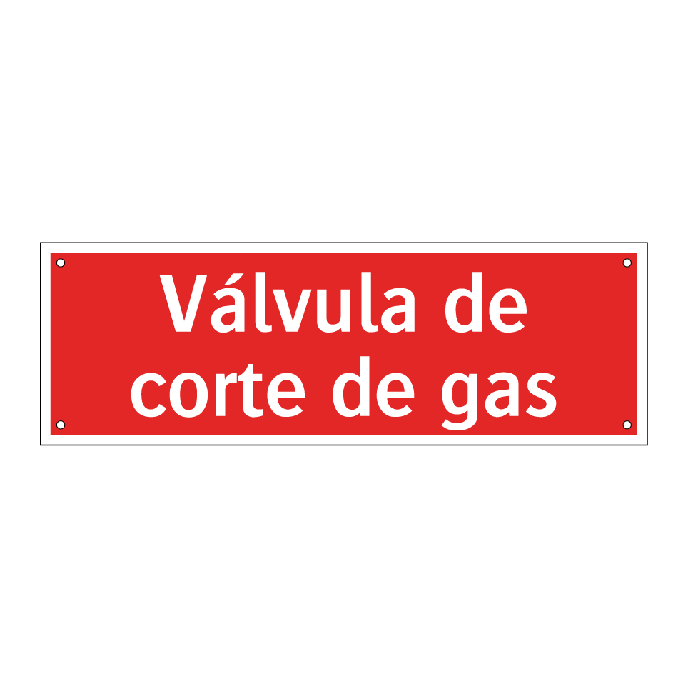 Válvula de corte de gas