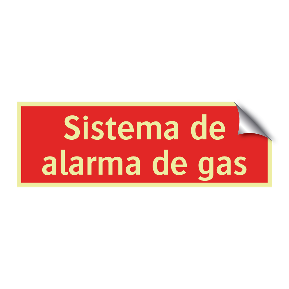 Sistema de alarma de gas