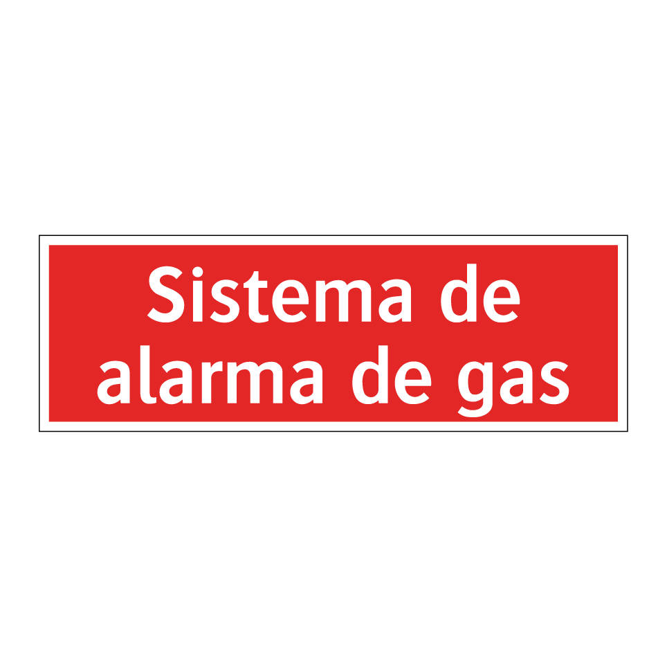 Sistema de alarma de gas
