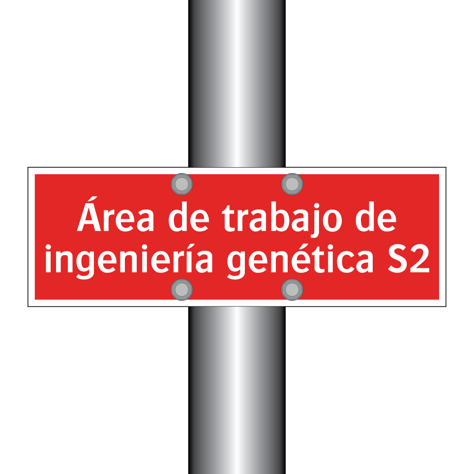 Área de trabajo de ingeniería genética S2