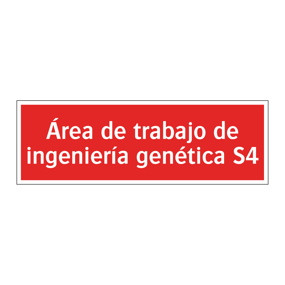 Área de trabajo de ingeniería genética S4