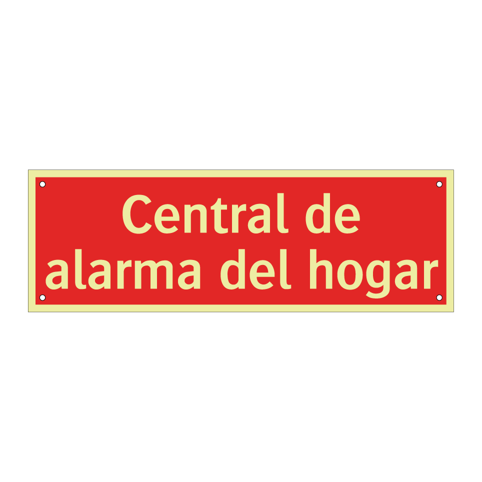 Central de alarma del hogar
