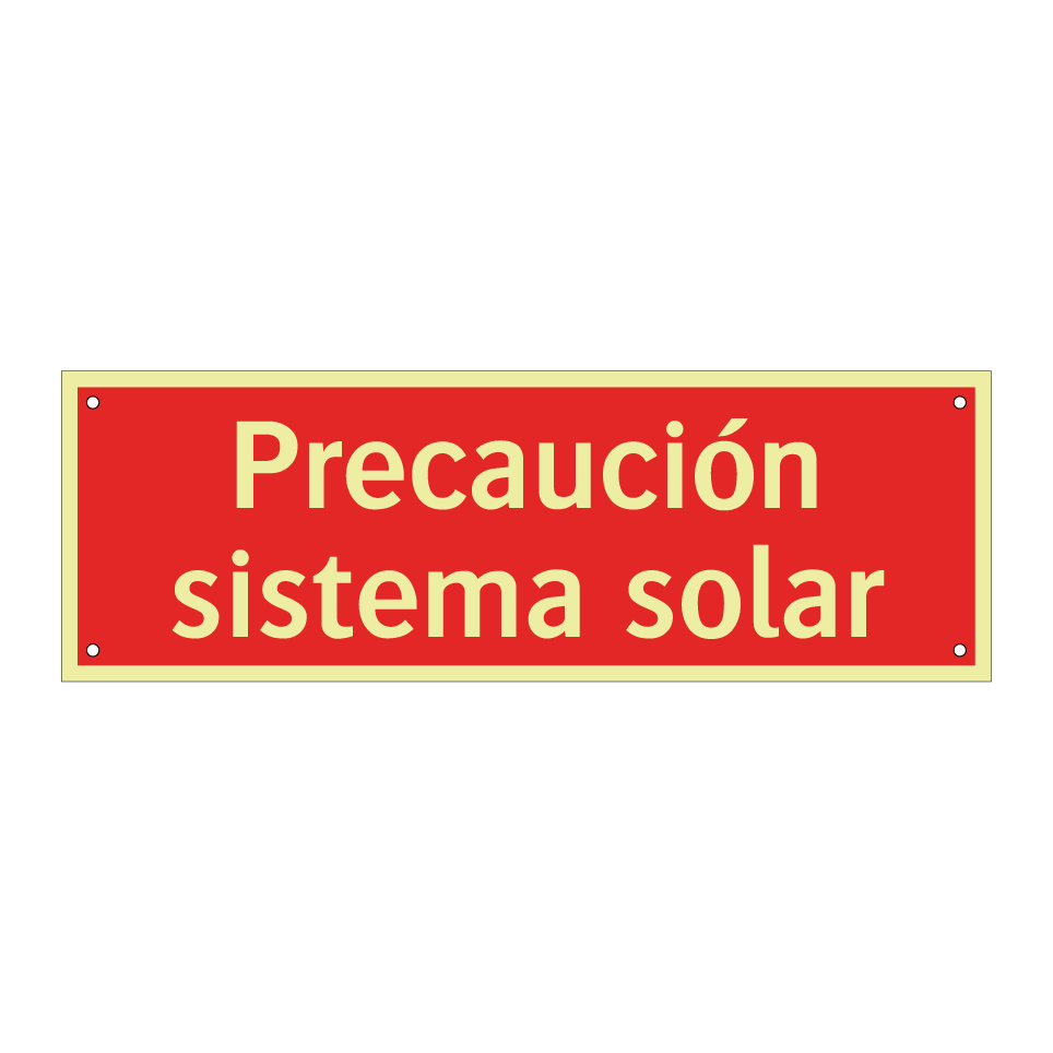 Precaución sistema solar