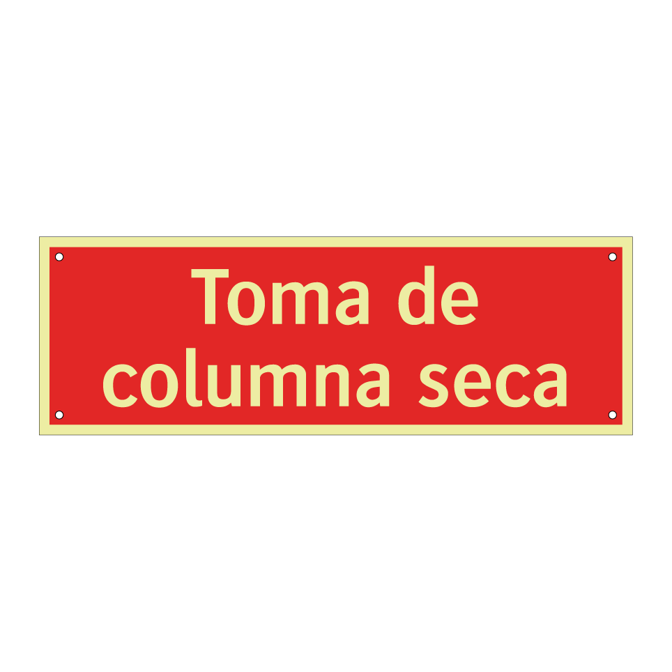 Toma de columna seca