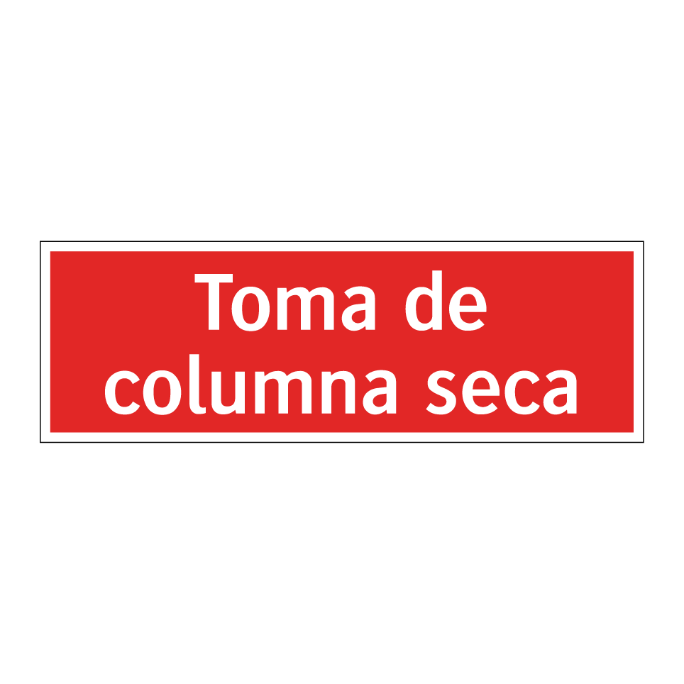 Toma de columna seca