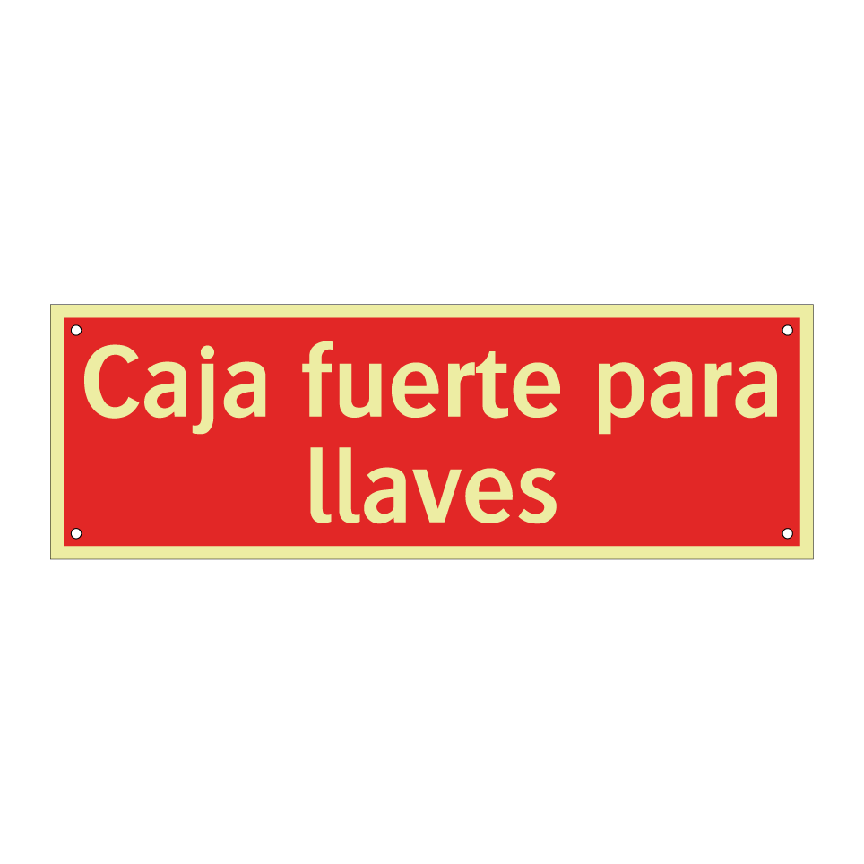Caja fuerte para llaves
