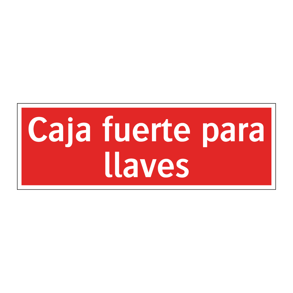 Caja fuerte para llaves